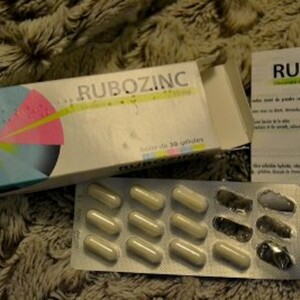 10 Gélules Rubozinc 15mg