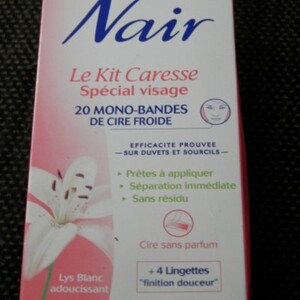 nair kit caresse special visage