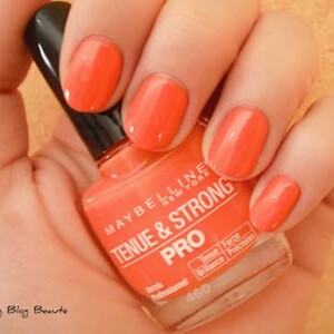 vernis orange