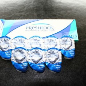 Lentilles Freshlook Blue