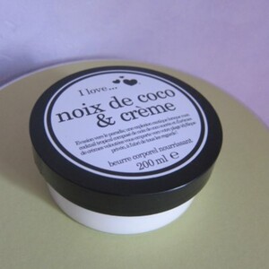 I Love noix de coco et crème