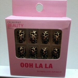 Faux ongles motif Leopard