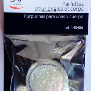 Paillettes pour ongles et corps