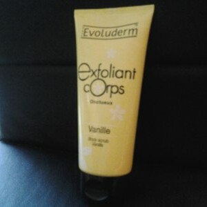 exfoliant vanille