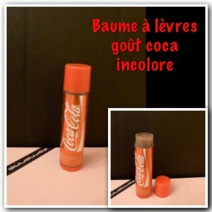 Baume lèvres coca