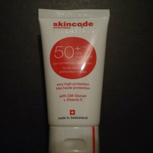 Lotion solaire visage spf50+