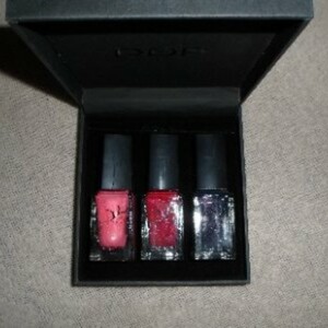 Coffret 3 vernis