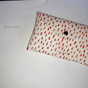 Pochette my little box rouge et blanche