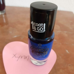 Vernis bleu 1 coat