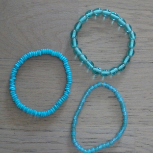 Bracelets bleus