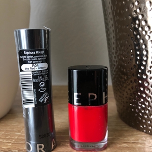 Sephora rouge à lèvres et vernis