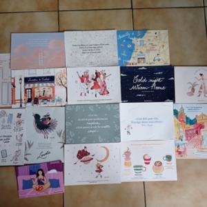 Lot de 16 cartes "My Little Box" - Kanako