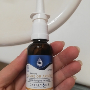 Eau de cuivre or argent