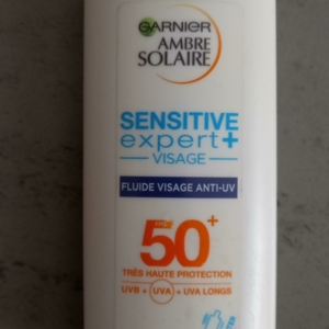 Fluide visage anti-uv 50+.