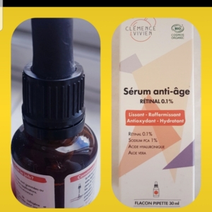 Sérum anti âge Clemence et Vivien