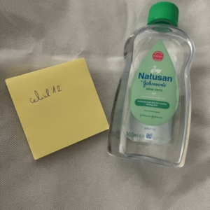 Huile bébé parfumée