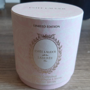 Coffret d'huiles à lèvres Estée Lauder x Ladurée édition limitée