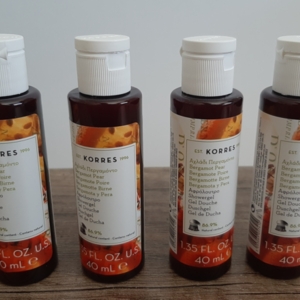 Gels douche bergamote poire