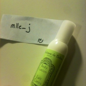 Body lotion