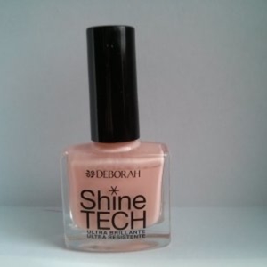 vernis rose pâle   shine tech