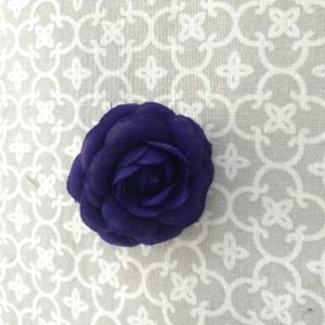 Barrette forme de rose