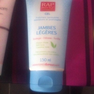 gel effet jambes légères