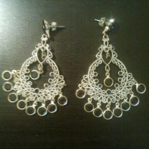 Boucles d'oreilles chandeliers