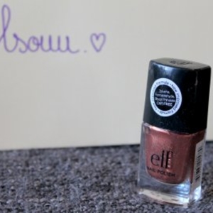 Vernis bronze nacré