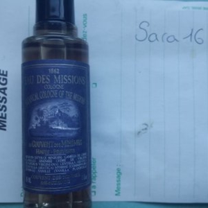 Cologne Eau des missions 1862