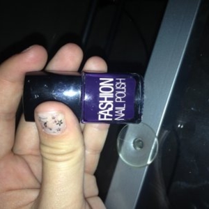 vernis violet