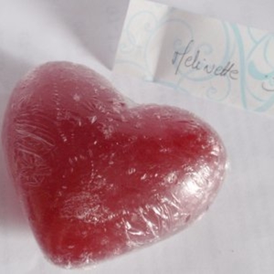 Savon coeur