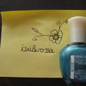 Vernis turquoise