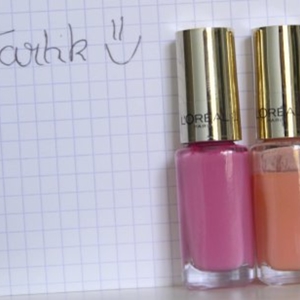 Lot de 2 vernis Color Rich L'Oréal