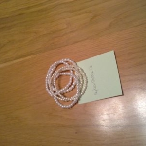 bracelets perles de culture
