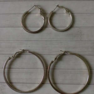 Boucles d'oreilles anneaux