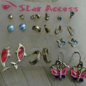 Puces Boucles d'oreilles