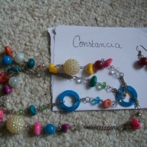 collier+ boucles d'oreilles