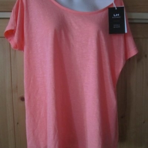 T shirt ample rose taille M