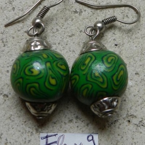 Boucles d'oreilles pâte fimo