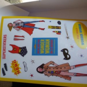 SUPERSTICKERS  my littler box wonder woman