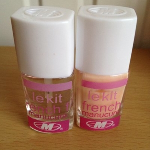 Kit 2 vernis french manucure