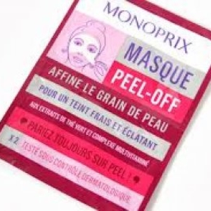 3 masques peel off