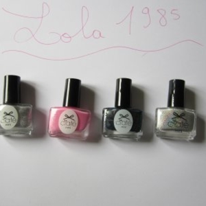 Lot de 4 mini vernis ciaté