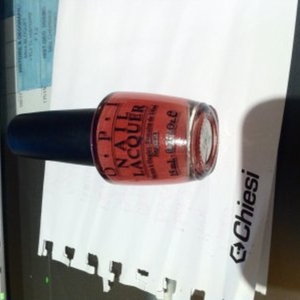 Vernis O.P.I rouge