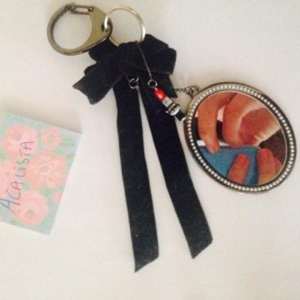 Porte clef   Miroir de sac à main