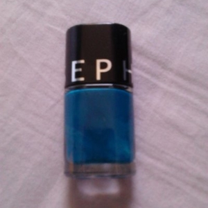 Vernis bleu canard