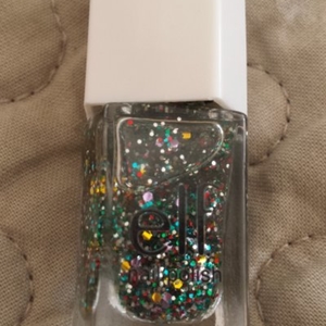 vernis paillette multicolor