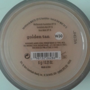 Golden tan matte w30