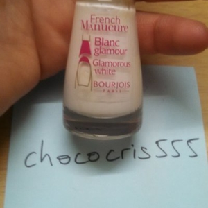 Vernis blanc french manucure