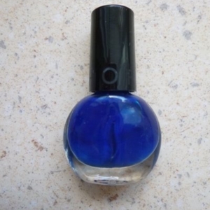 Mini vernis bleu
